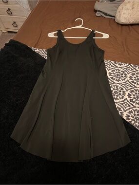 DSG black Athletic dress with built in romper